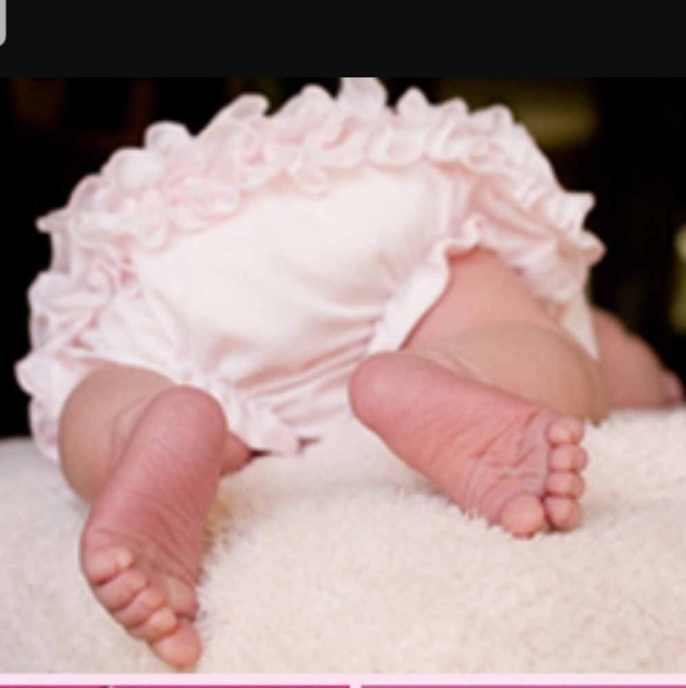 Hautie pants baby BLOOMERS ruffle bottoms S M - Picture 2 of 8